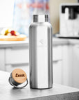 Thermos Edelstahl Trinkflasche 750ml (Gravur) - ecoGecko®
