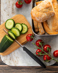 Brotdose Edelstahl 800ml mit Bambusdeckel