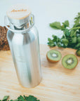 Thermos Edelstahl Trinkflasche 750ml (Gravur) - ecoGecko®