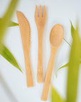 Bambusbesteck "Lunchtime" - ecoGecko®