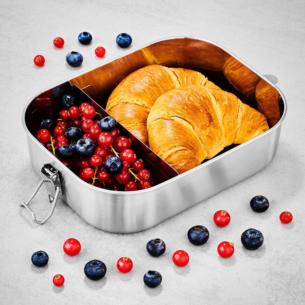 Brotdose Edelstahl 1400ml – ecoGecko®