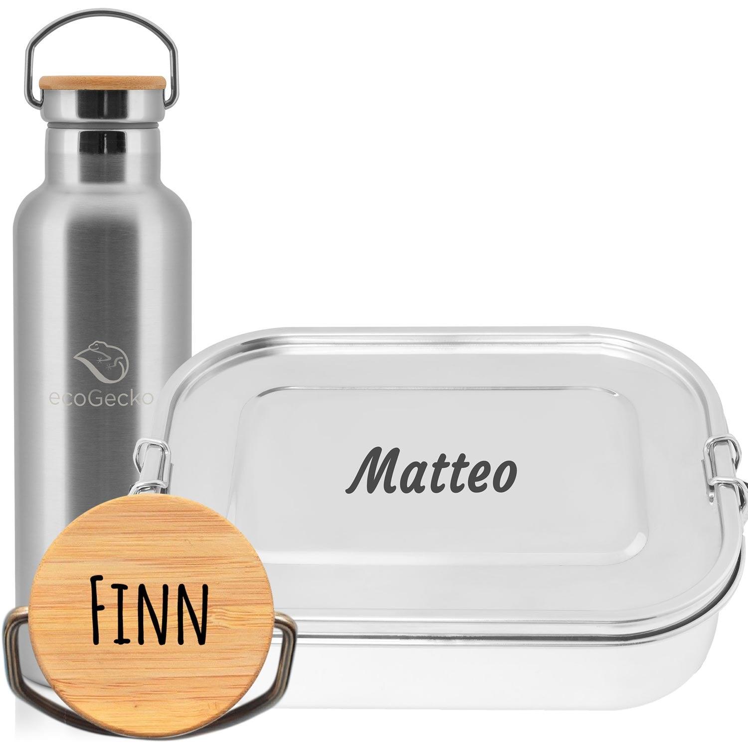 Set "Bärenhunger" (Gravur) - ecoGecko® 