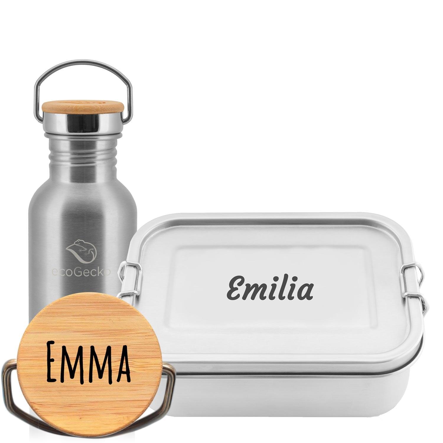 Set "Kleiner Hunger" (Gravur) - ecoGecko® 