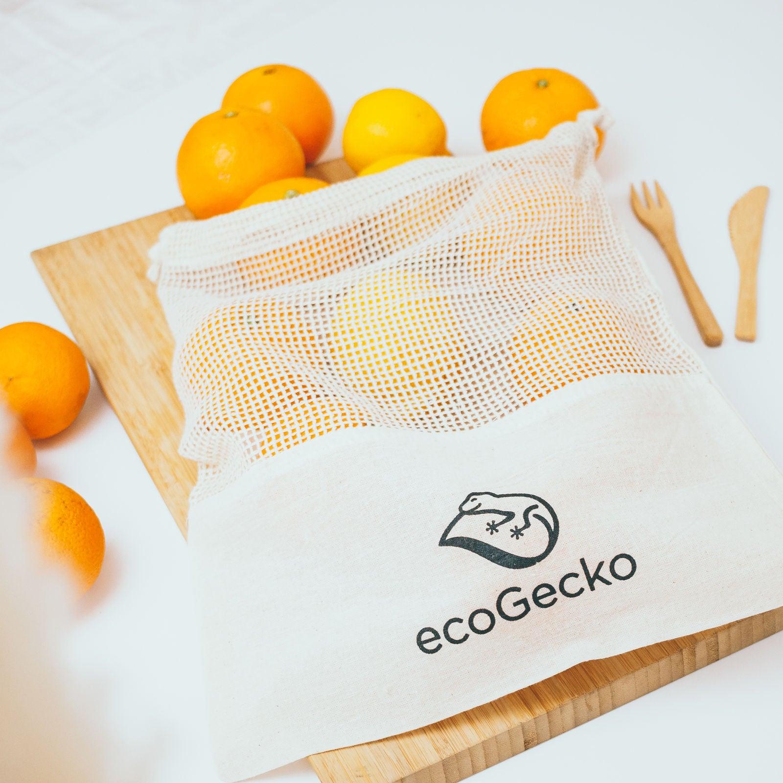 Bio-Baumwollbeutel "Vitamintüte" - ecoGecko® 