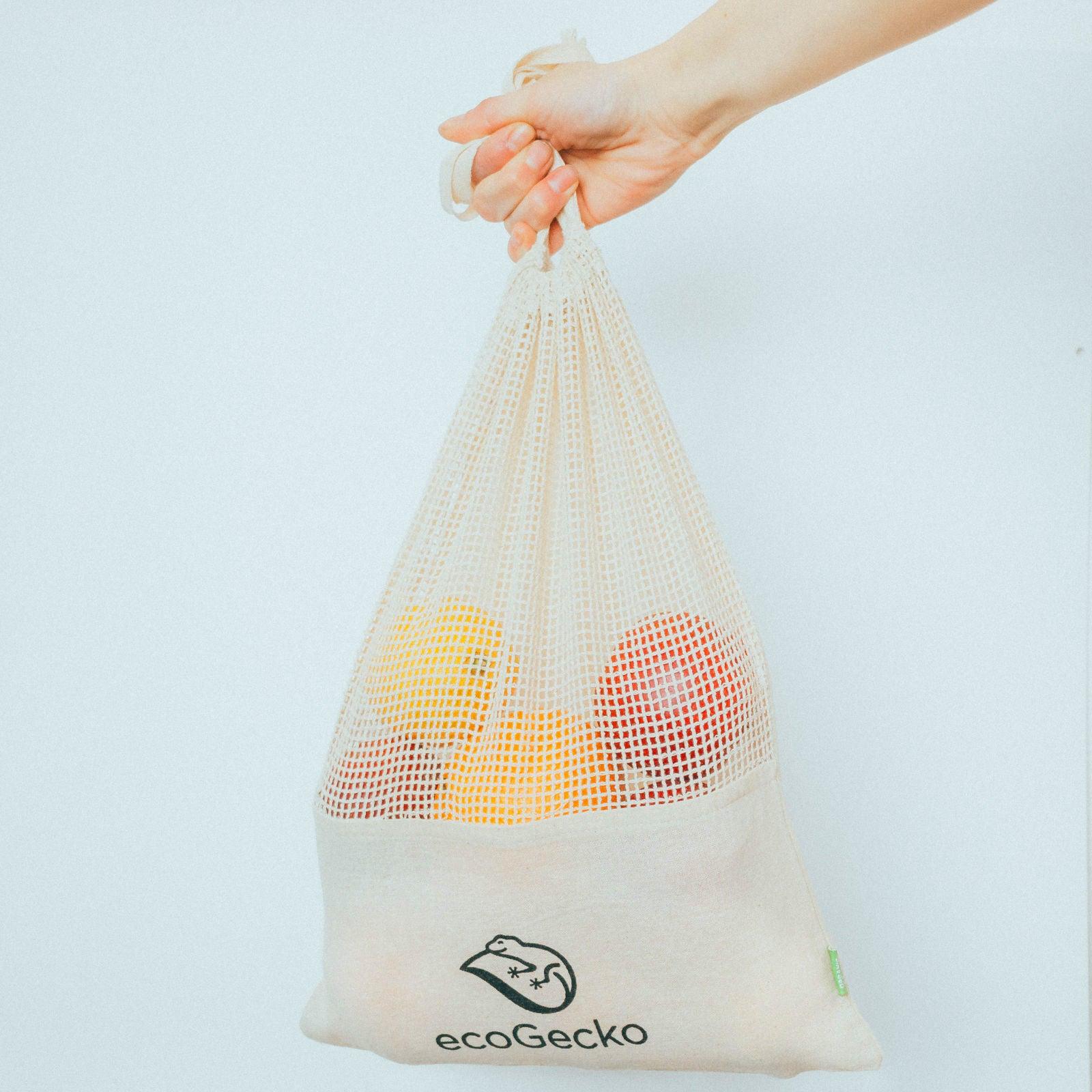 Bio-Baumwollbeutel "Vitamintüte" - ecoGecko® 
