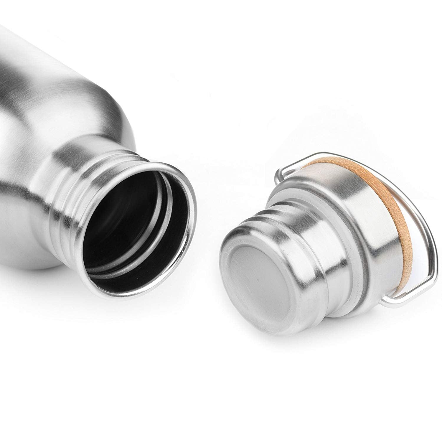 Thermos Edelstahl Trinkflasche 750ml - ecoGecko® 