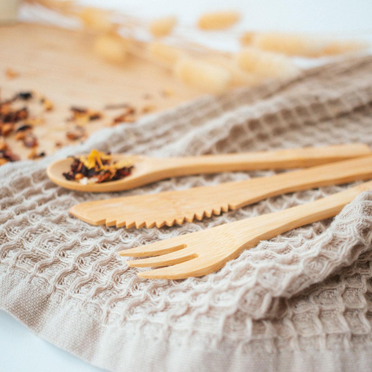 Bambusbesteck "Lunchtime" - ecoGecko® 