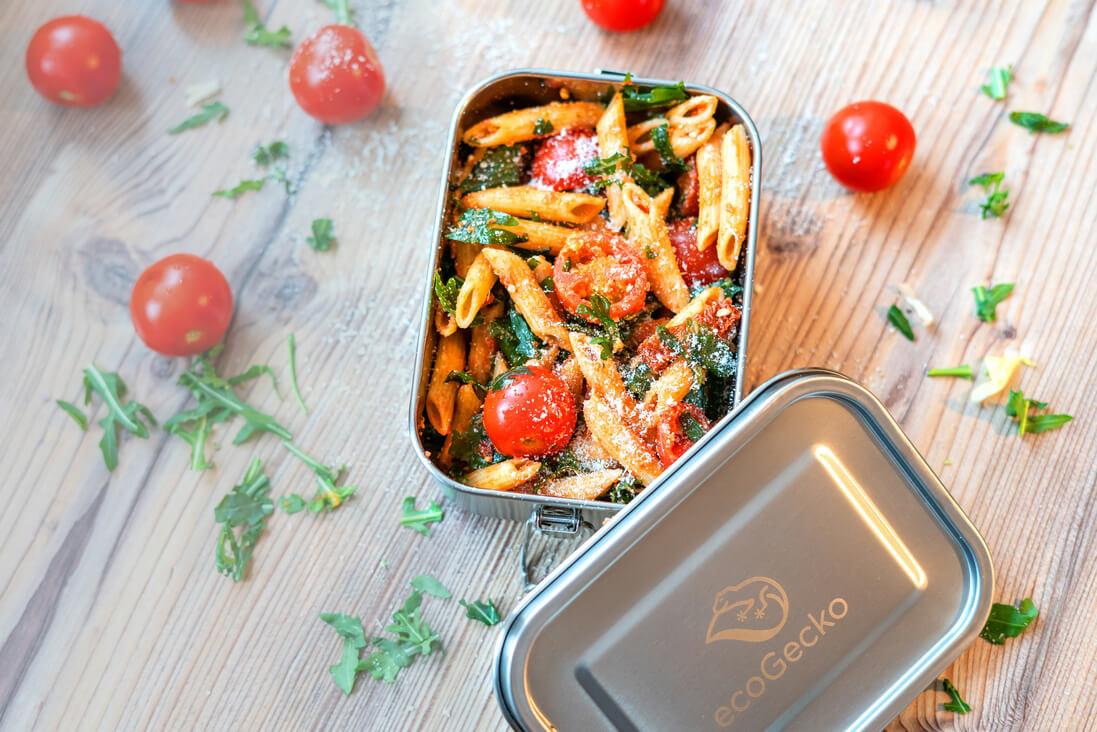 Brotdose Edelstahl 800ml - ecoGecko® 
