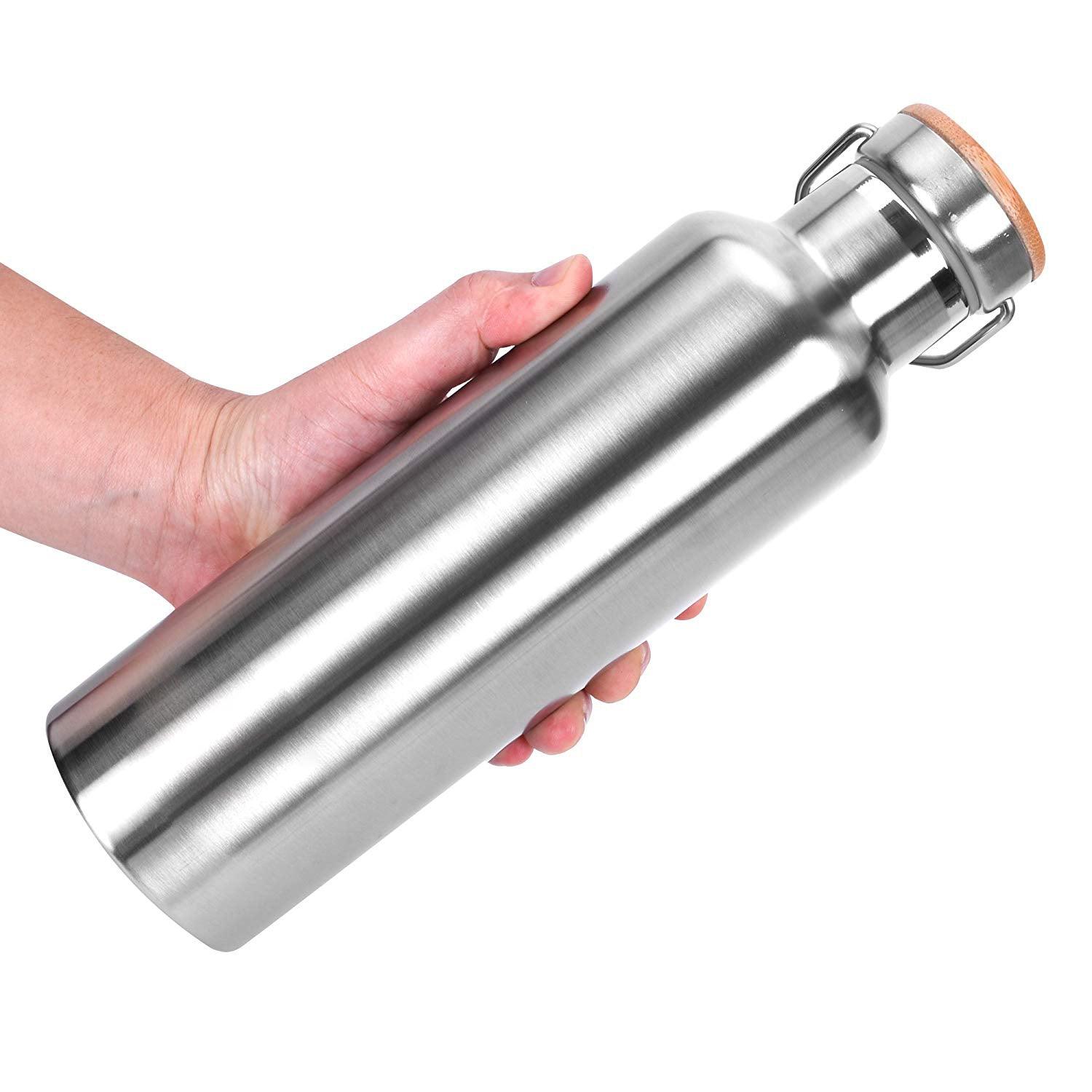 Thermos Edelstahl Trinkflasche 750ml - ecoGecko® 